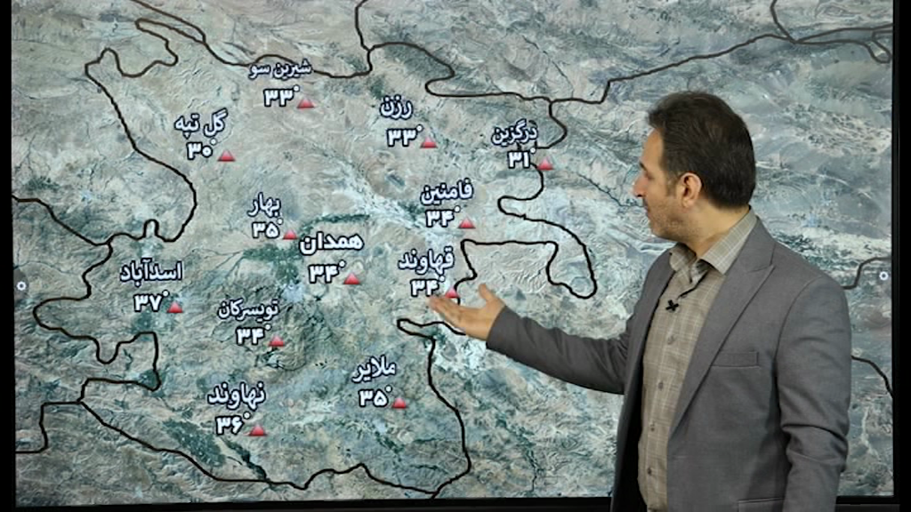 تداوم هوای خنک در همدان