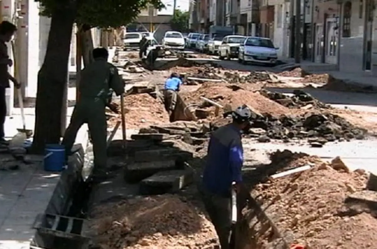 آبفا بعد از حفاری معابر را به حال خود رها میکند آبفا بعد از حفاری معابر را به حال خود رها میکند