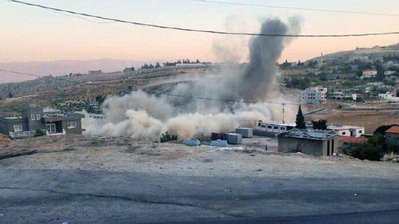 حمله هوایی سنگین اسرائیل به جنوب لبنان