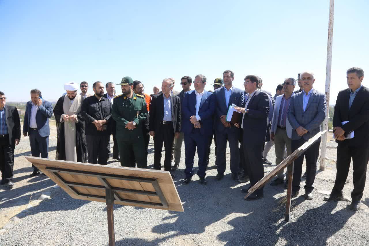 بازدید استاندار آذربایجانغربی از تپه تاریخی حسنلو نقده بازدید استاندار آذربایجانغربی از تپه تاریخی حسنلو نقده