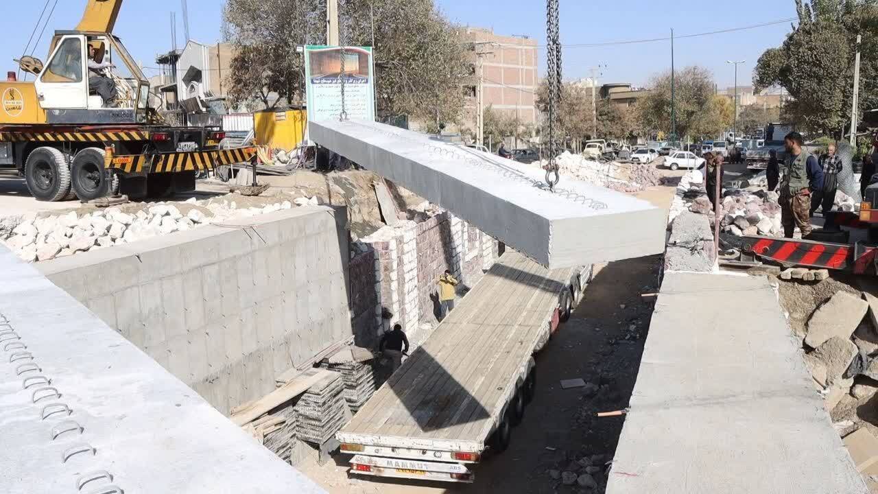آغاز ساخت زیر گذر شهدا در بوکان