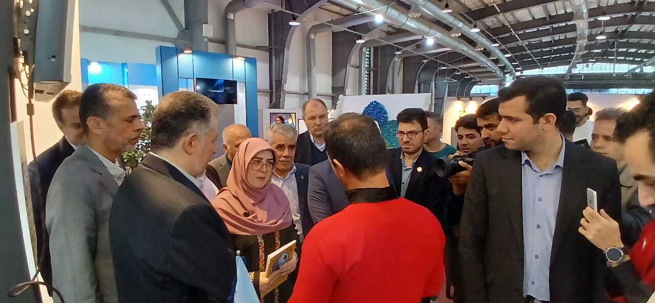 بازدید سخنگوی دولت از بیست‌ و‌ چهارمین نمایشگاه بین المللی ورزش