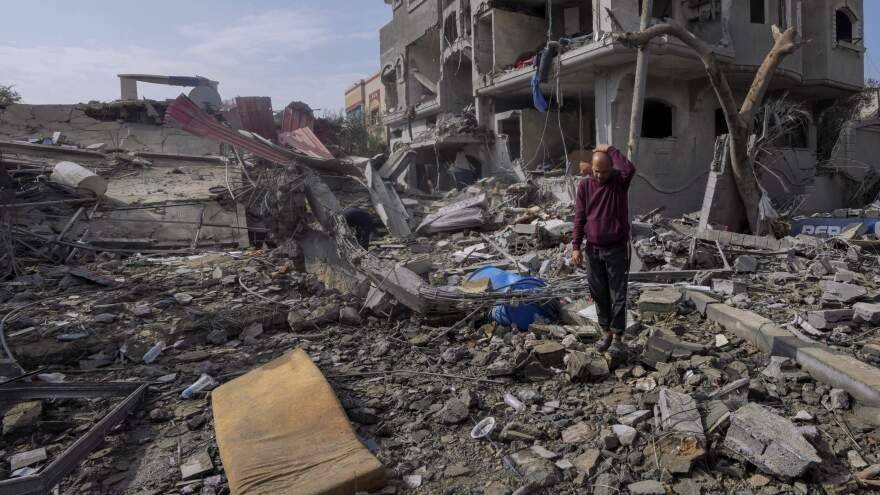 تخریب بیش از ۱۵۰۰ ساختمان در غزه از زمان اعلام آتش‌بس