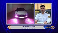 توقیف خودرو‌های دارای چراغ زنون در انتظار  رانندگان متخلف در جاده‌های خوزستان