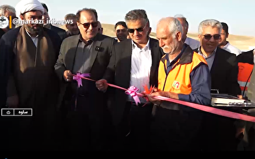 افتتاح هفت پروژه راه روستایی در ساوه