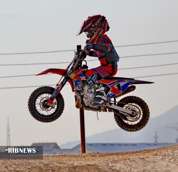 موتورسوار آذربایجان شرقی، قهرمان رقابت موتوکراس بانوان کشور