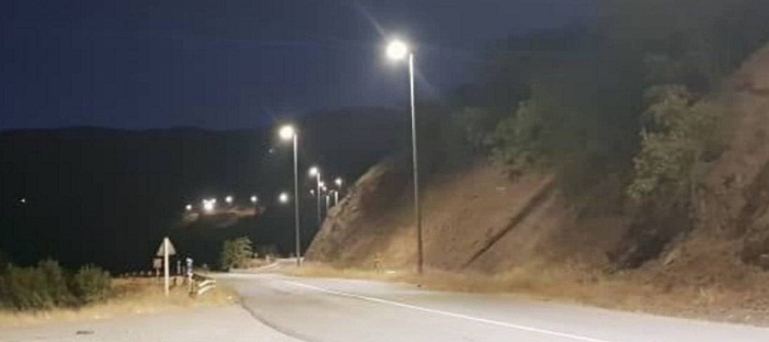 اجرای روشنایی نقطه‌ای در ۱۷ نقطه از محور‌های استان آذربایجان غربی 