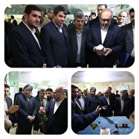 بازدید رئیس بنیاد مستضعفان و استاندار کرمان از نمایشگاه دستاوردهای کارآفرینان بنیاد علوی