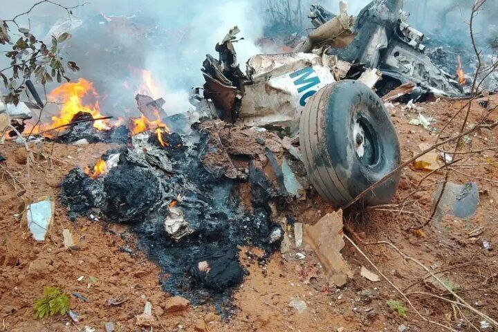 سقوط مرگبار هواپیمای نظامی در سودان سقوط مرگبار هواپیمای نظامی در سودان