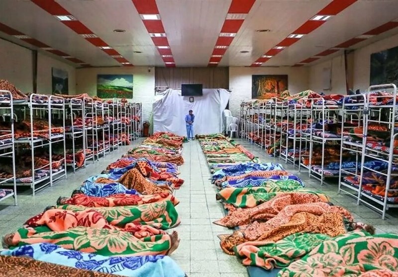 اسکان صد و ۱۱ بی‌پناه در گرمخانه‌های همدان