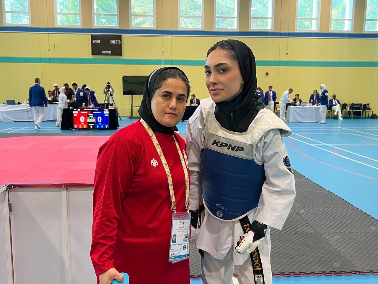 پاراآسیایی جوانان ۲۰۲۵؛ نشان برنز سحر قنبری در تکواندو پاراآسیایی جوانان ۲۰۲۵؛ نشان برنز سحر قنبری در تکواندو