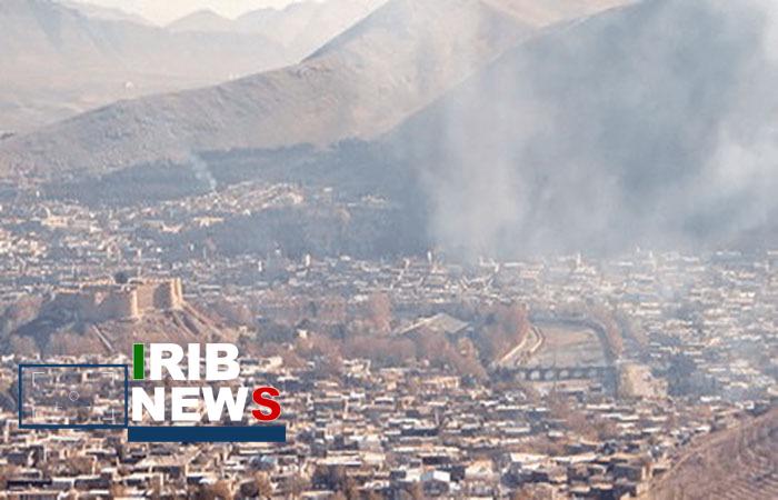 آتش سوزی کارخانه مواد شیمایی؛ عامل انتشار بوی نامطبوع در خرم‌آباد