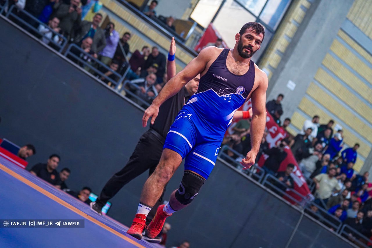 حسن یزدانی پس از نزدیک به ۵۰۰ روز در وزن جدید کشتی گرفت