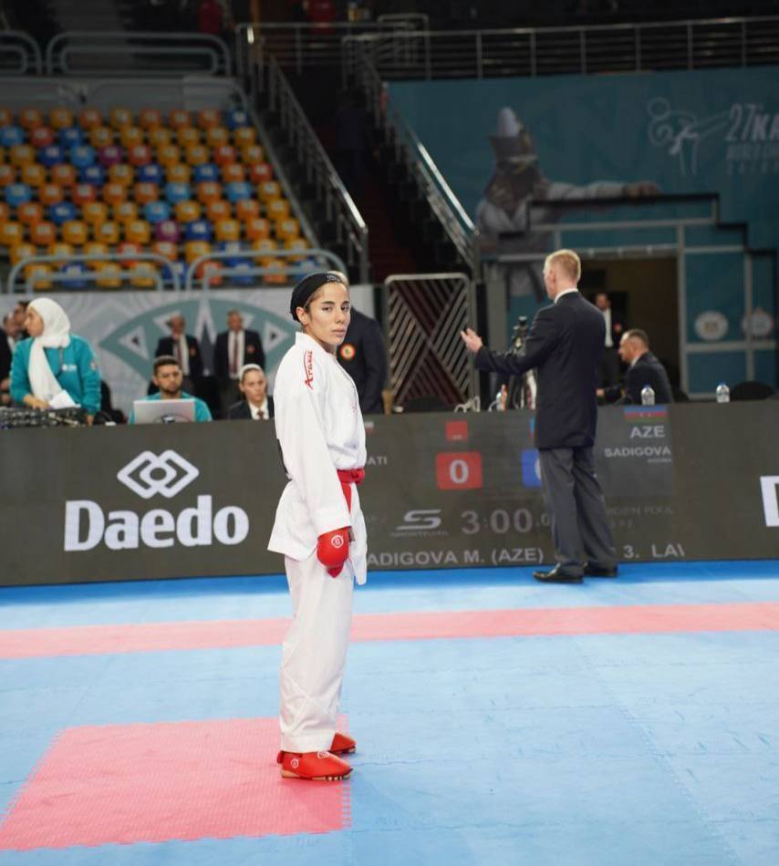 فاطمه سعادتی به یکچهارم نهایی رسید فاطمه سعادتی به یکچهارم نهایی رسید