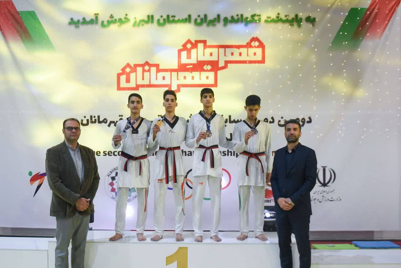 درخشش تکواندوکاران قمی در مسابقات قهرمانِ قهرمانان