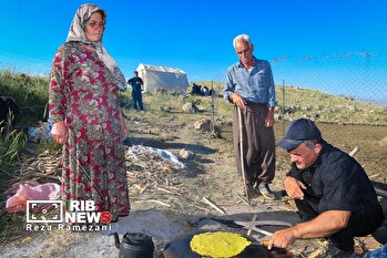 روایت زندگی در ییلاق؛ تصاویری از مهمان‌نوازی در کوهستان‌های لرستان